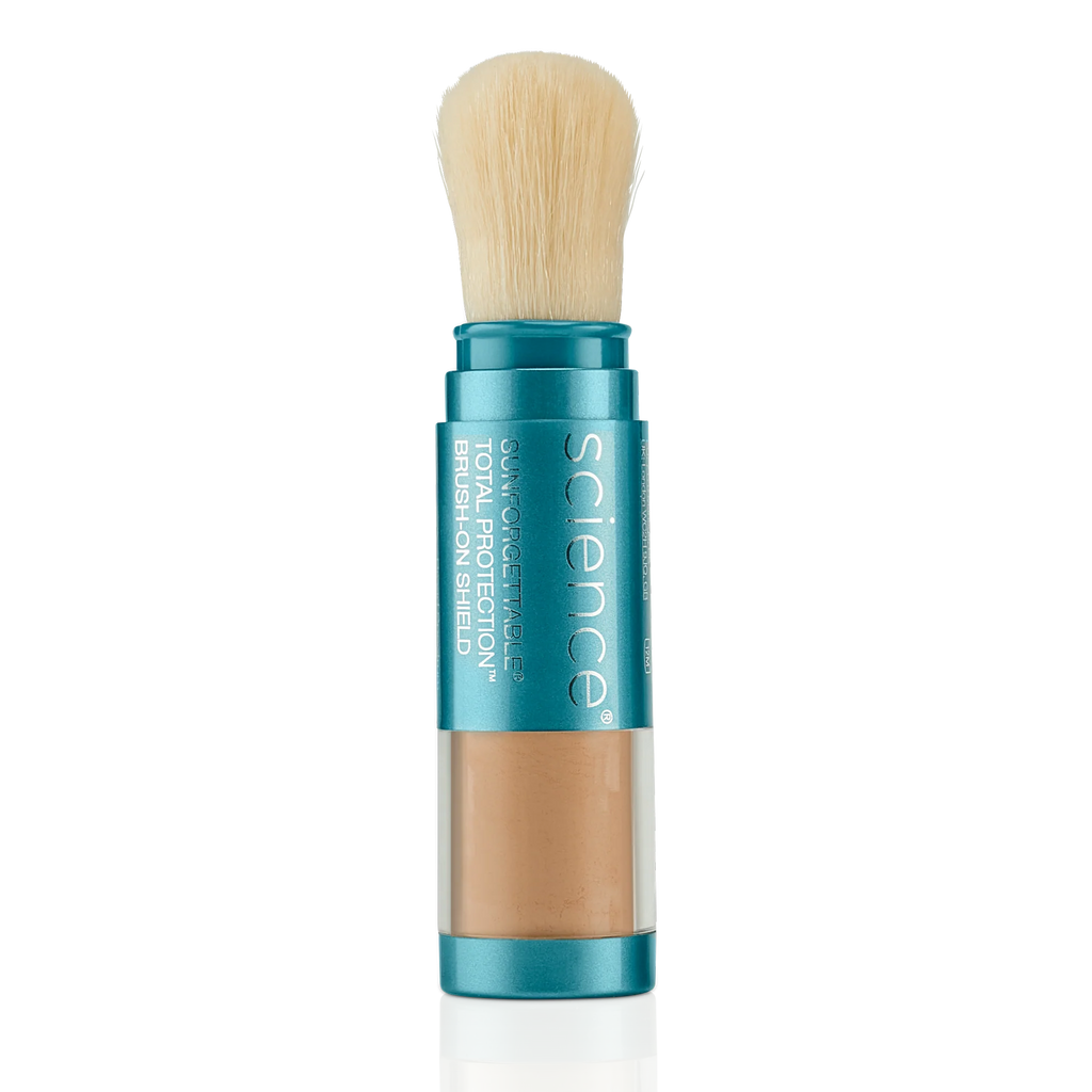 SUNFORGETTABLE® BRUSH-ON SUNSCREEN ® WITH ENVIROSCREEN™ PROTECTION SFP50 color tan by Colorescience