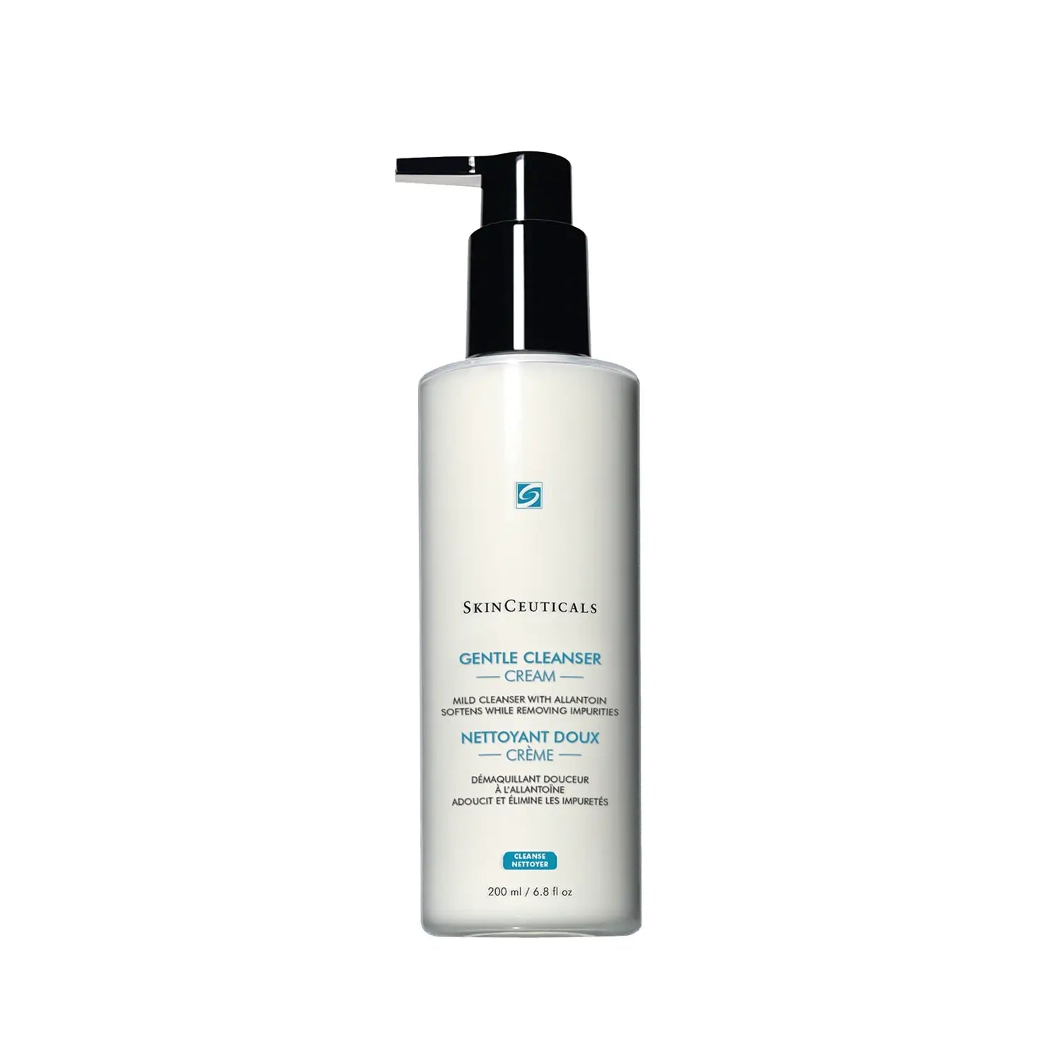SkinCeuticals - Nettoyant Doux crème, 200ml. Démaquillant douceur à l'allantoïne adoucit et élimine les impuretés.