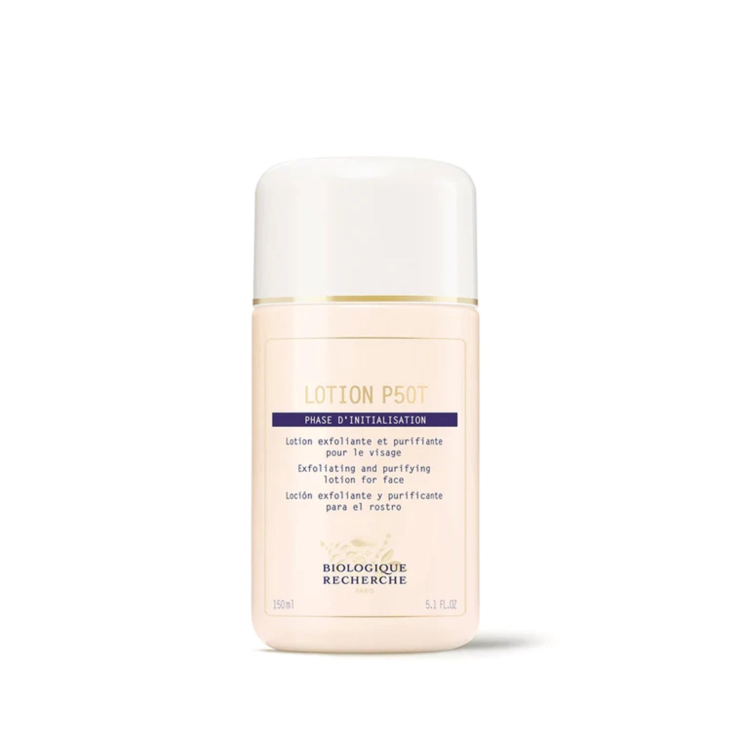 Biologique Recherche - Lotion P50T, 150ml. Lotion Exfoliante et purifiante pour le visage.