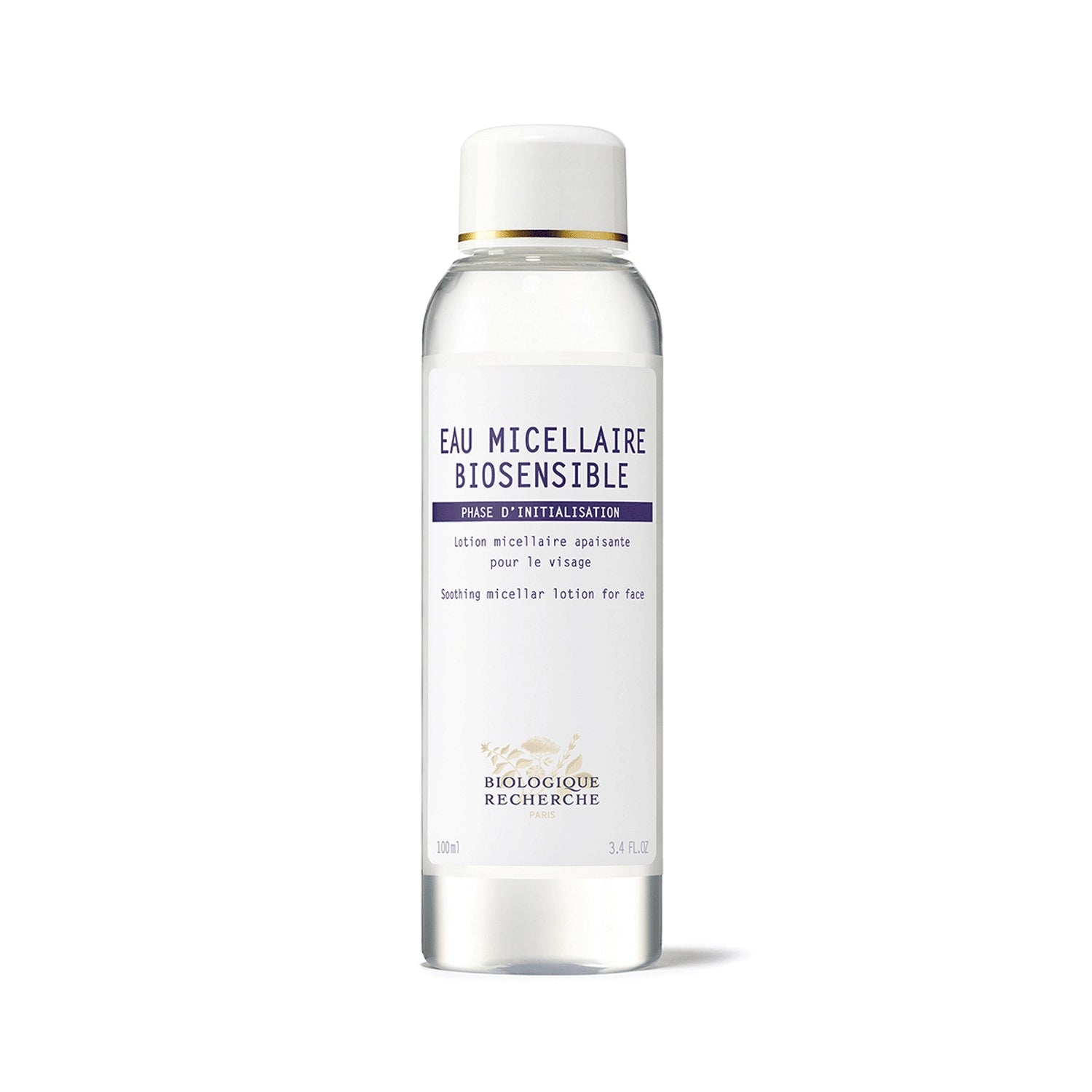 Biologique Recherche - Eau Micellaire Biosensible, 100ml. Lotion micellaire apaisante pour le visage.