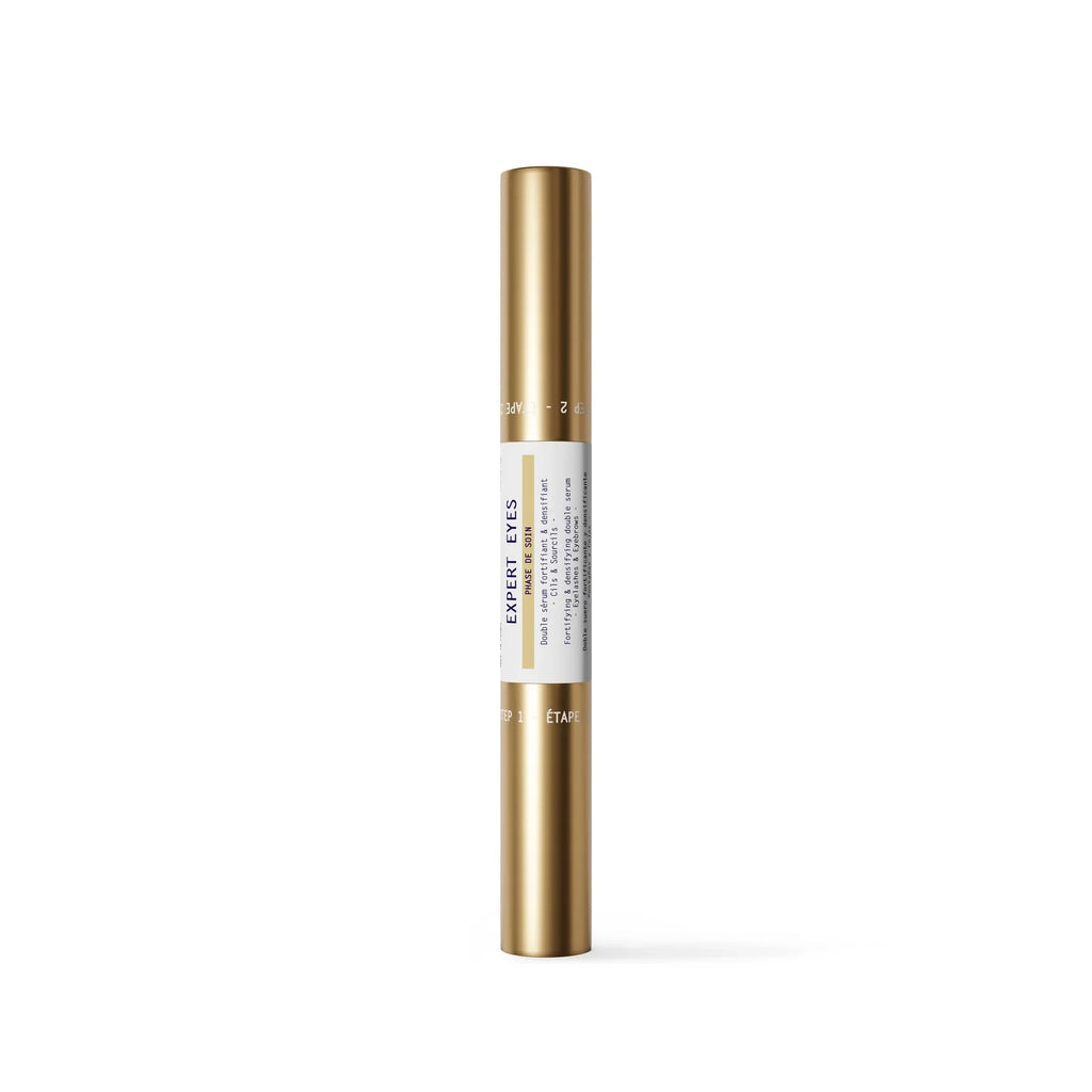 Tube de Expert Eyes, double sérum fortifiant et densifiant, cils et sourcils par Biologique Recherche.