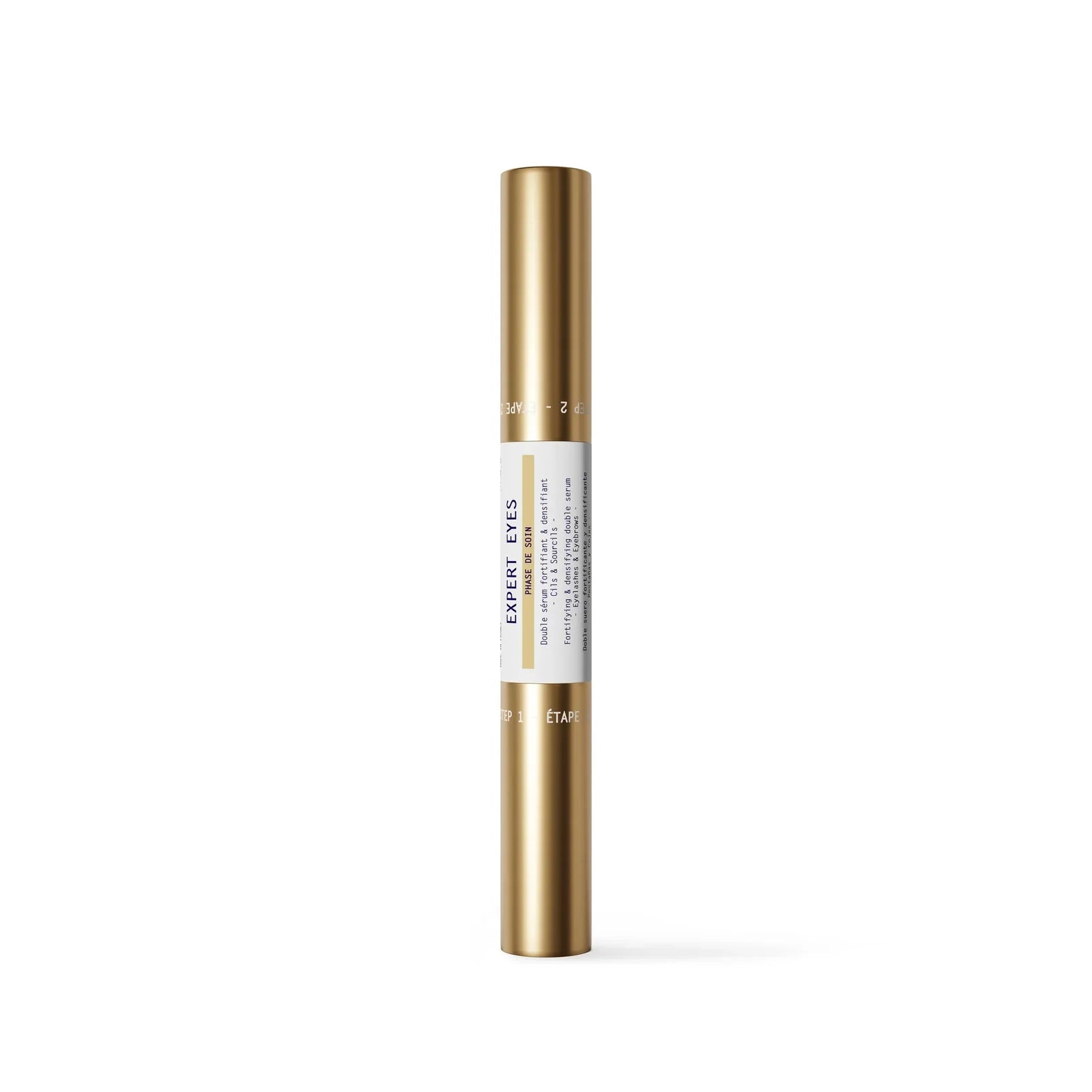 Tube de Expert Eyes, double sérum fortifiant et densifiant, cils et sourcils par Biologique Recherche.
