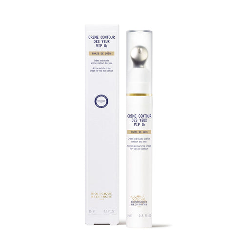 Crème contour des yeux VIP O2 par Biologique Recherche. Crème hydratante active contour des yeux.