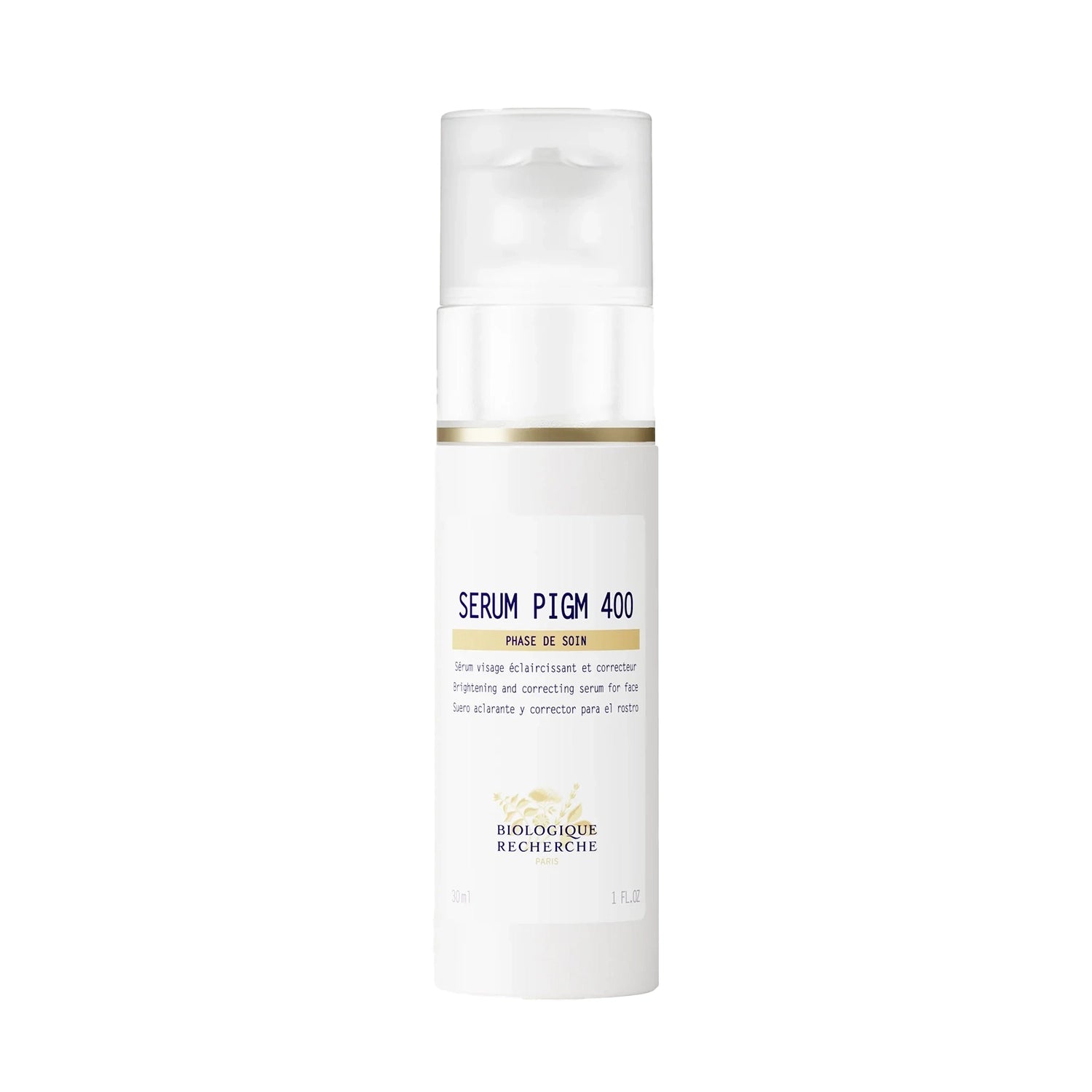Serum PIGM 400, sérum visage éclaircissant et correcteur par Biologique Recherche 30ml.