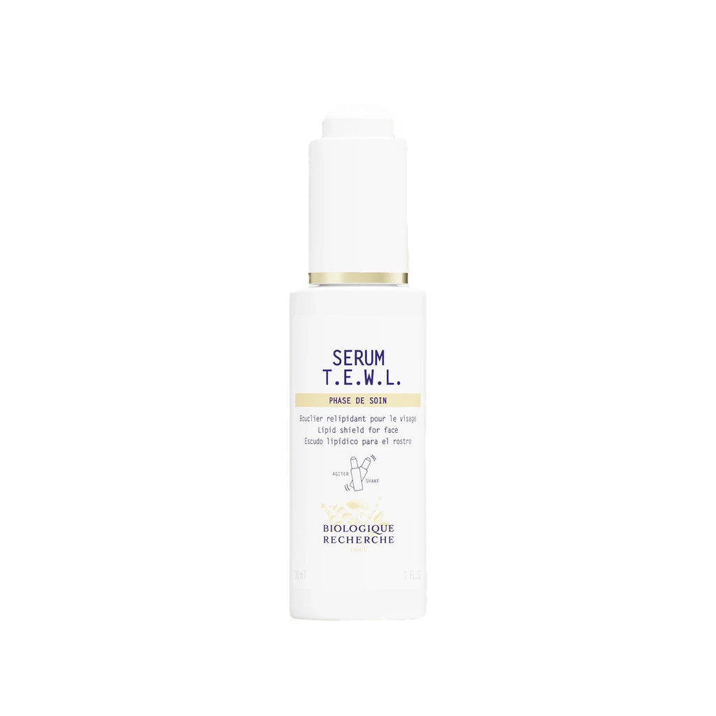 Serum T.E.W.L, bouclier relipidant pour le visage par Biologique Recherche. 