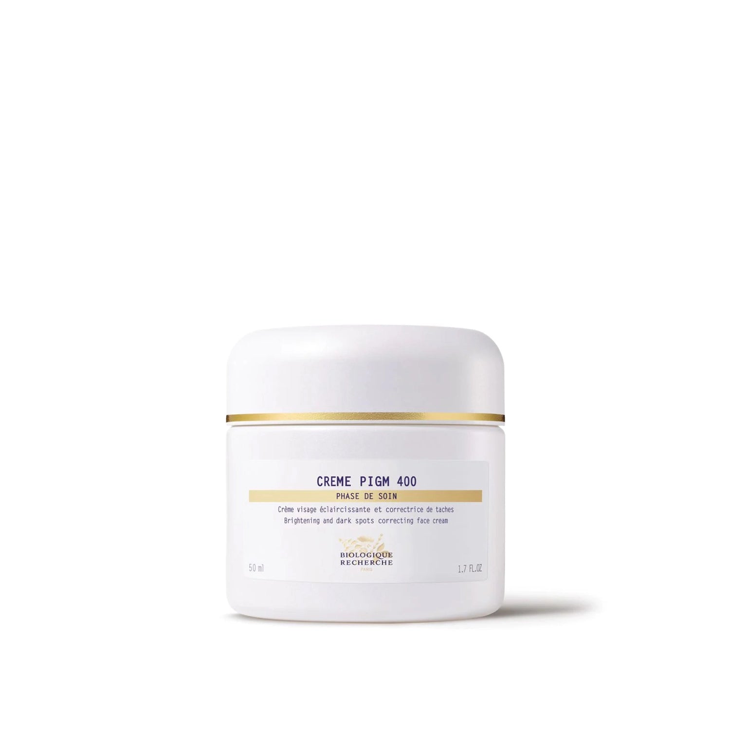 Biologique Recherche - Crème PIGM 400, 50ml. Crème visage éclaircissante et correctrice de taches.