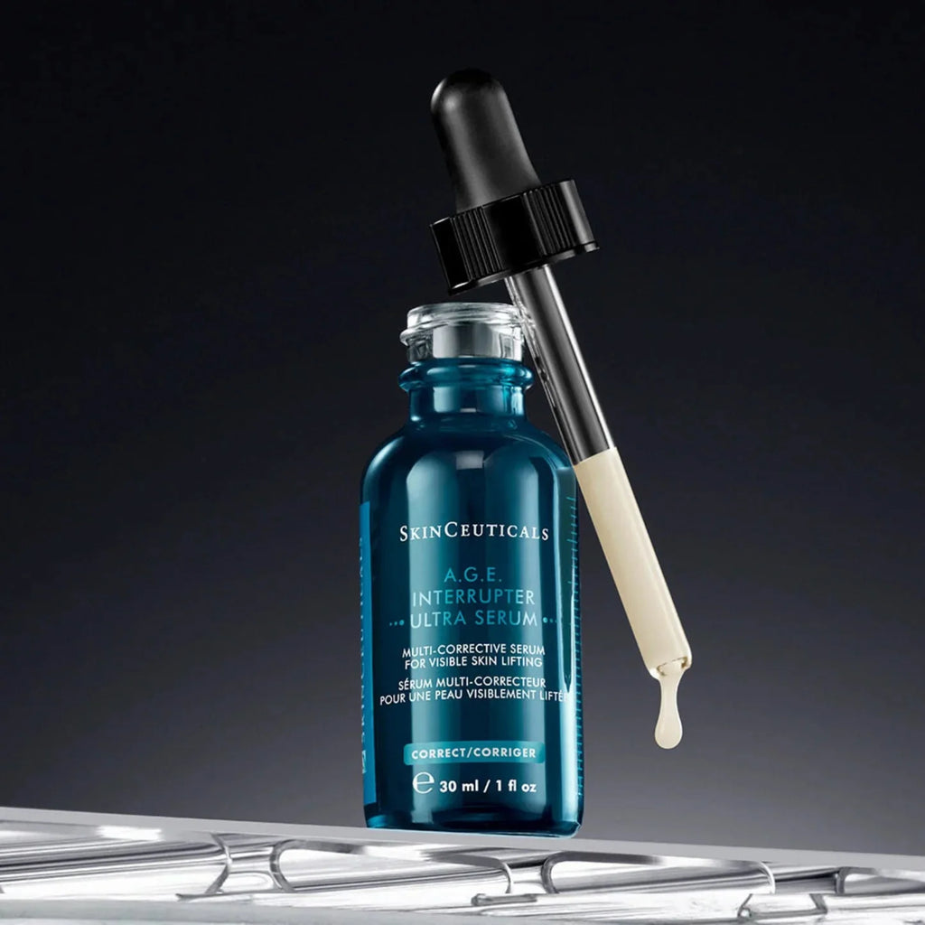 A.G.E Interrupter ultra serum, serum multi-correcteur pour ujne peau visiblement liftée par SkinCeuticals, 30 ml.